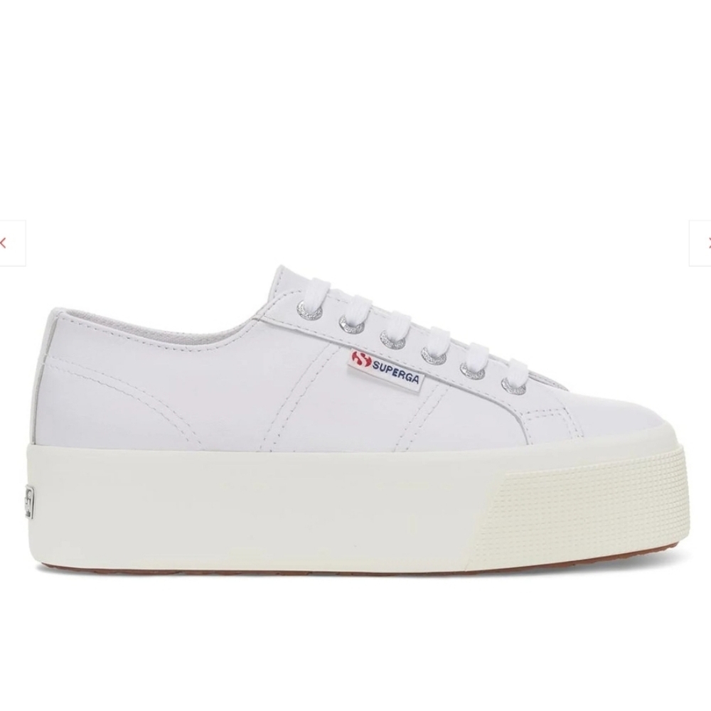 Superga 2790 Nappa Sneakers - Optical White leather